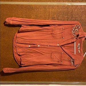 Miss Me Fleur de Lis Flannel